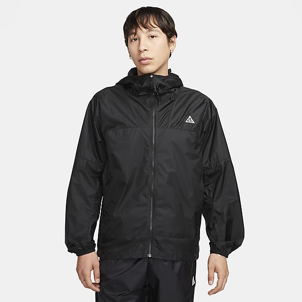 Black mens nike windbreaker sales
